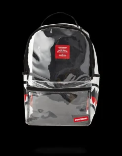 20/20 VISION DOUBLE CARGO SIDE SHARK CLEAR BACKPACK