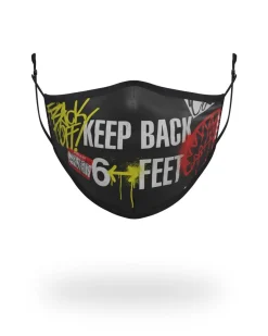 ADULT BACK IT UP FORM FITTING FACE MASK