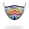 ADULT GROOVY SHARK FORM FITTING FACE MASK