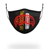 ADULT NO TRESSPASSING FORM FITTING FACE MASK