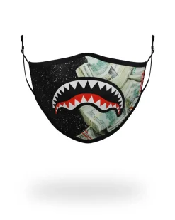 ADULT PARTY SHARK FORM FITTING FACE MASK