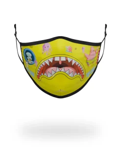ADULT SPONGEBOB JAPAN SHARK FORM FITTING FACE-COVERING