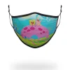 ADULT SPONGEBOB JELLY SHARK FORM FITTING FACE-COVERING