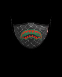 ADULT SPUCCI (BLACK) FORM-FITTING FACE MASK