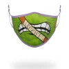 ADULT TMNT: DONATELLO SHARK FORM FITTING FACE-COVERING