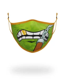 ADULT TMNT: MICHELANGELO SHARK FORM FITTING FACE-COVERING