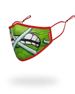 ADULT TMNT: RAPHAEL SHARK FORM FITTING FACE-COVERING