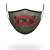 ADULT TOKYO SHARK FORM FITTING FACE MASK