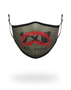ADULT TOKYO SHARK FORM FITTING FACE MASK
