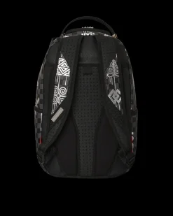 AFRICAN INTELLIGENCE 9 POWER GLYPHICS BACKPACK - SANDFLOWER COLLAB