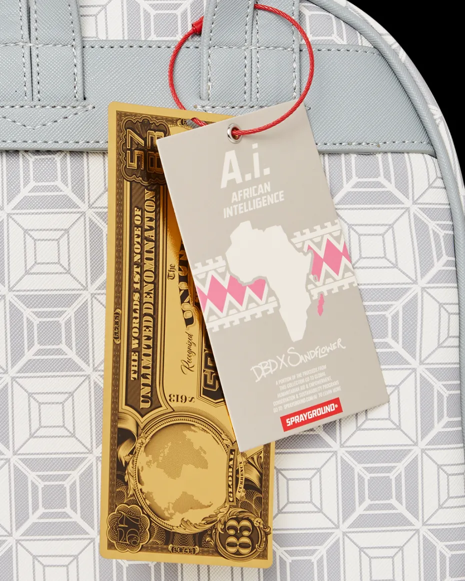 A.I.8 AFRICAN INTELLIGENCE BOOKED & BUSY SAVAGE BACKPACK