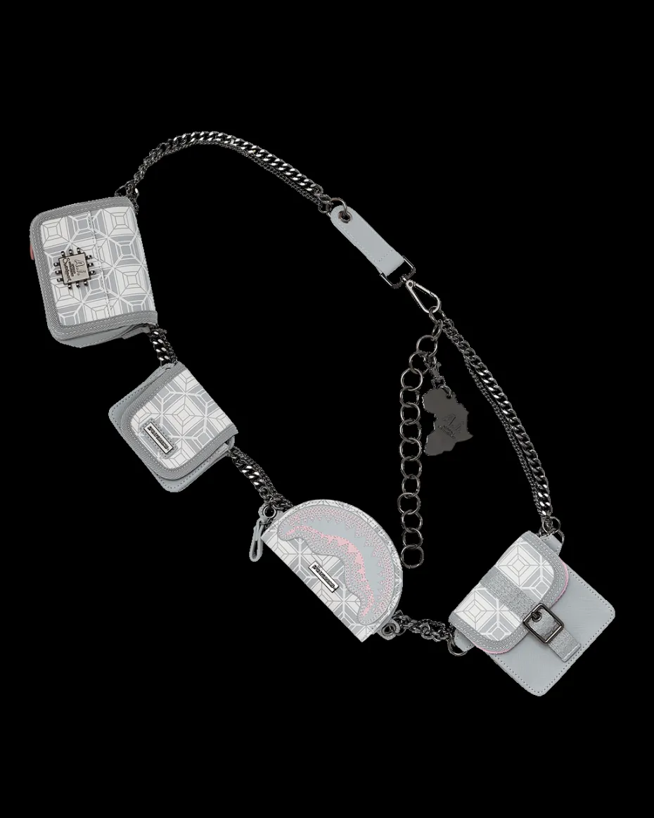 A.I.8 AFRICAN INTELLIGENCE BOOKED & BUSY CHARM WAISTBELT
