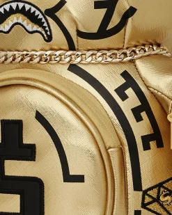 A.I.8 AFRICAN INTELLIGENCE PATH TO THE FUTURE II MEDIUM MONEYBEAR TEDDYBEAR BACKPACK