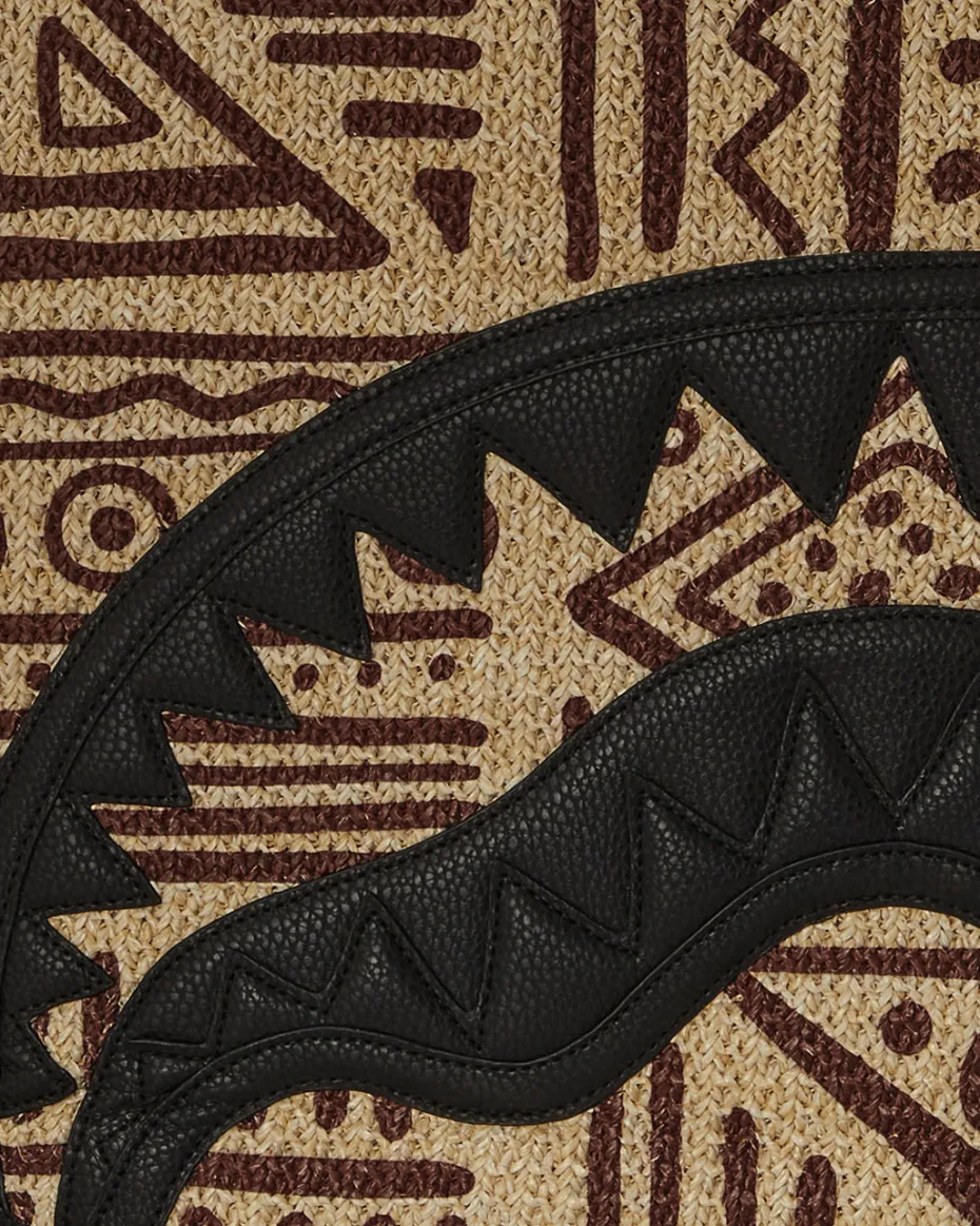 A.I. PALM MIRAGE SHARK LUXE BEACH TOTE