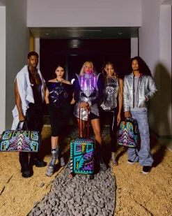 A.I. PATH TO THE FUTURE III BACKPACK - SANDFLOWER COLLAB (GLOW IN THE DARK)