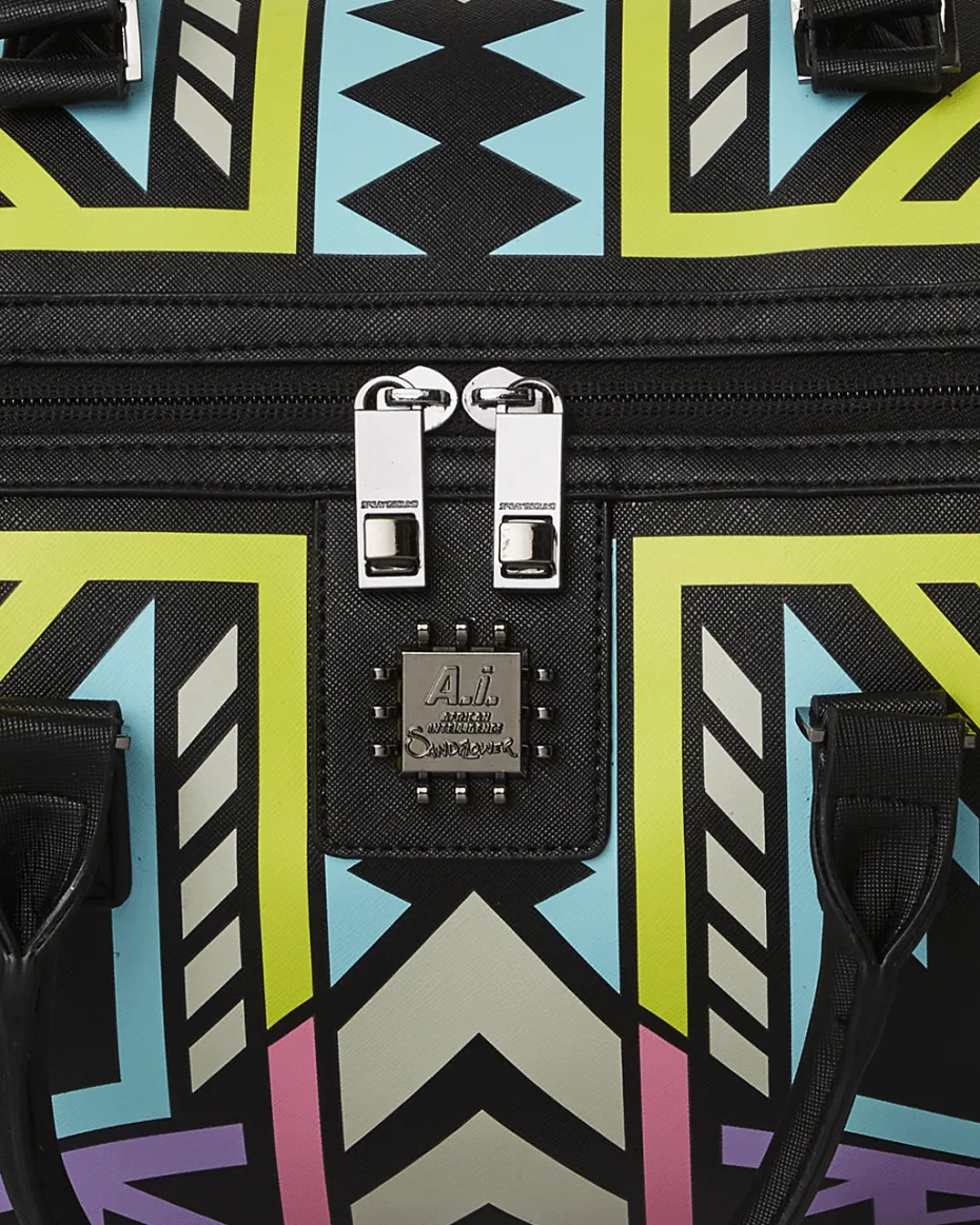 A.I. PATH TO THE FUTURE III DUFFLE - SANDFLOWER COLLAB (GLOW IN THE DARK)
