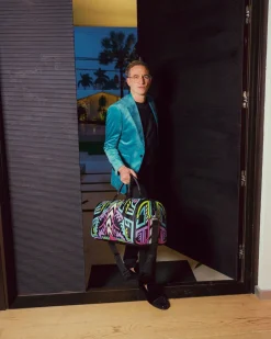 A.I. PATH TO THE FUTURE III DUFFLE - SANDFLOWER COLLAB (GLOW IN THE DARK)