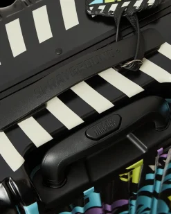 A.I. PATH TO THE FUTURE III HARDSHELL CARRY-ON LUGGAGE - SANDFLOWER COLLAB