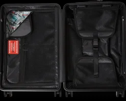 A.I. PATH TO THE FUTURE III HARDSHELL CARRY-ON LUGGAGE - SANDFLOWER COLLAB