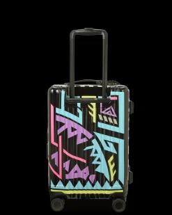 A.I. PATH TO THE FUTURE III HARDSHELL CARRY-ON LUGGAGE - SANDFLOWER COLLAB