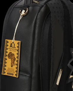 A.i.3 SHARK BITE BLACK GOLD BACKPACK (DLXV)