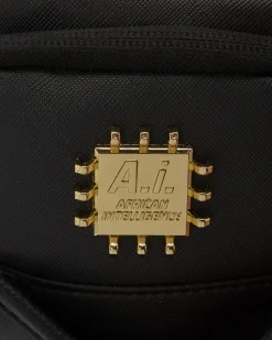A.i.3 SHARK BITE BLACK GOLD BACKPACK (DLXV)