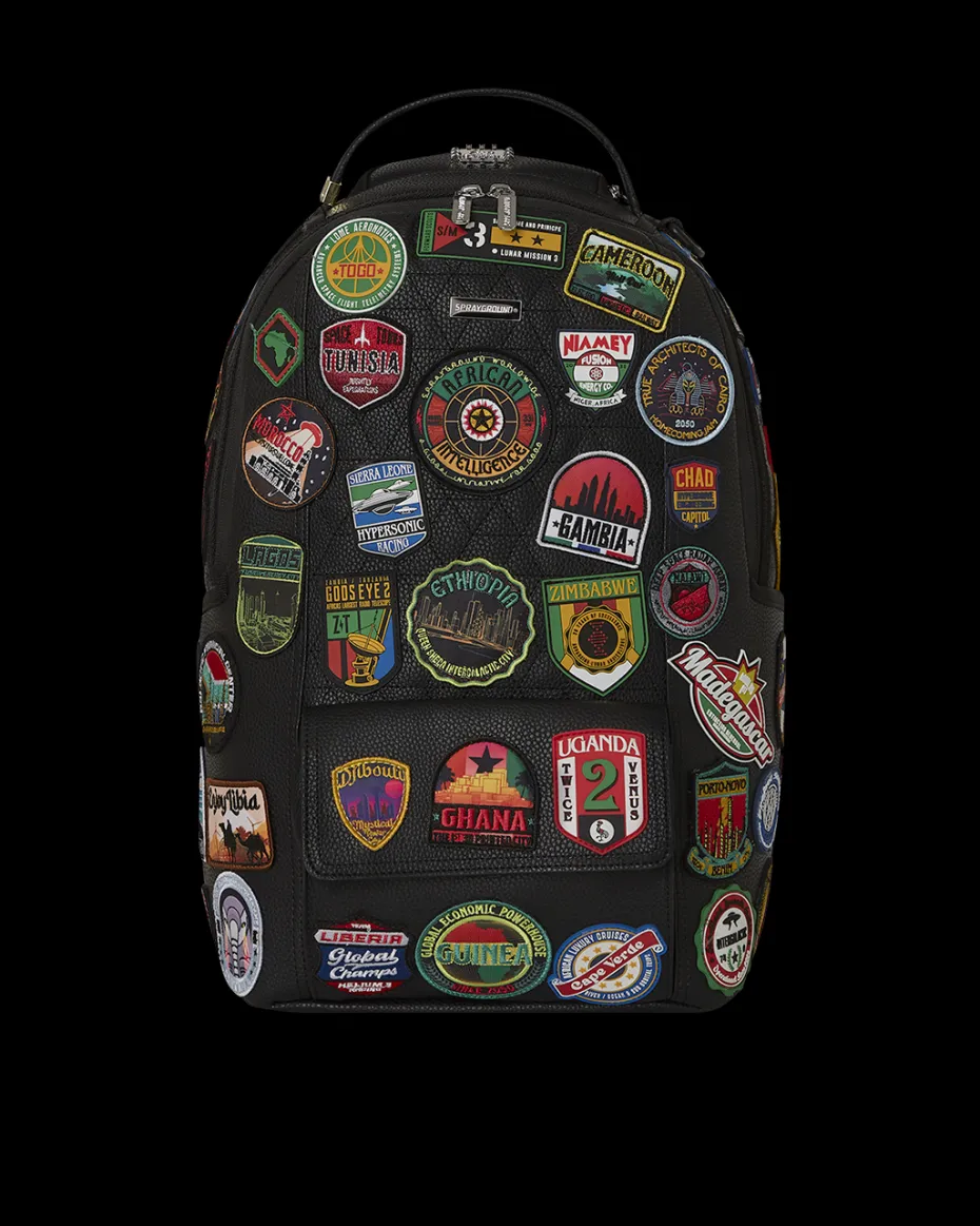 A.I. THE 54 (PATCHES OF AFRICA) CARGO BACKPACK