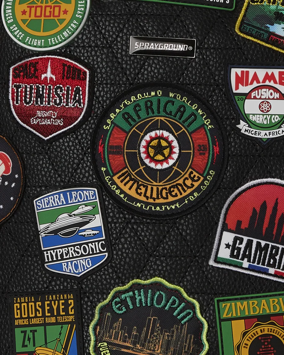 A.I. THE 54 (PATCHES OF AFRICA) CARGO BACKPACK