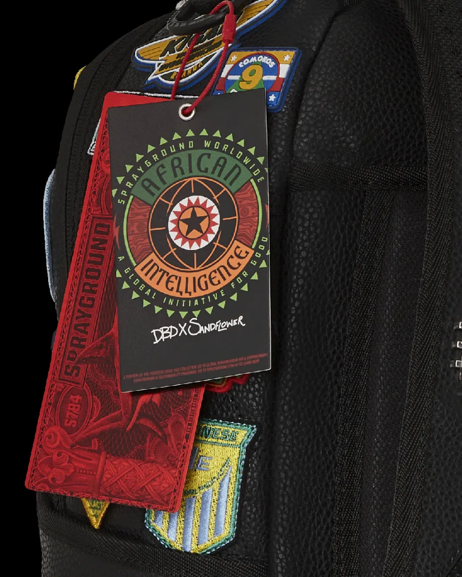 A.I. THE 54 (PATCHES OF AFRICA) CARGO BACKPACK