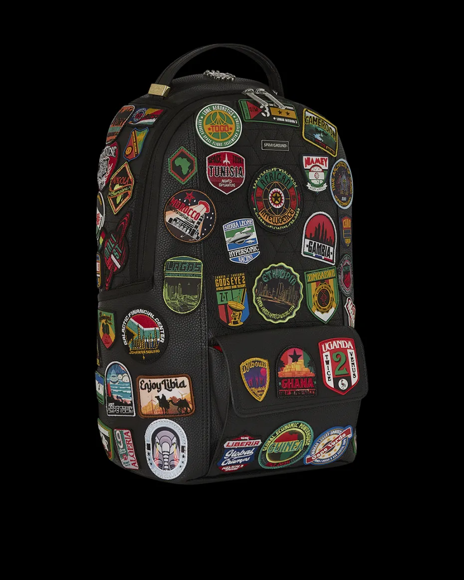 A.I. THE 54 (PATCHES OF AFRICA) CARGO BACKPACK
