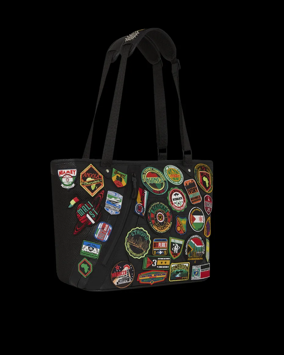 A.I. THE 54 (PATCHES OF AFRICA) CARGO TOTE