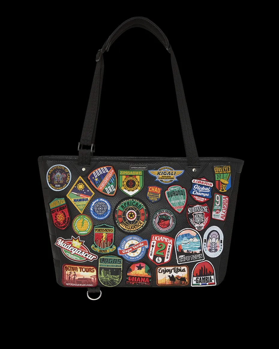 A.I. THE 54 (PATCHES OF AFRICA) CARGO TOTE