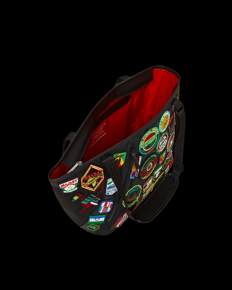 A.I. THE 54 (PATCHES OF AFRICA) CARGO TOTE