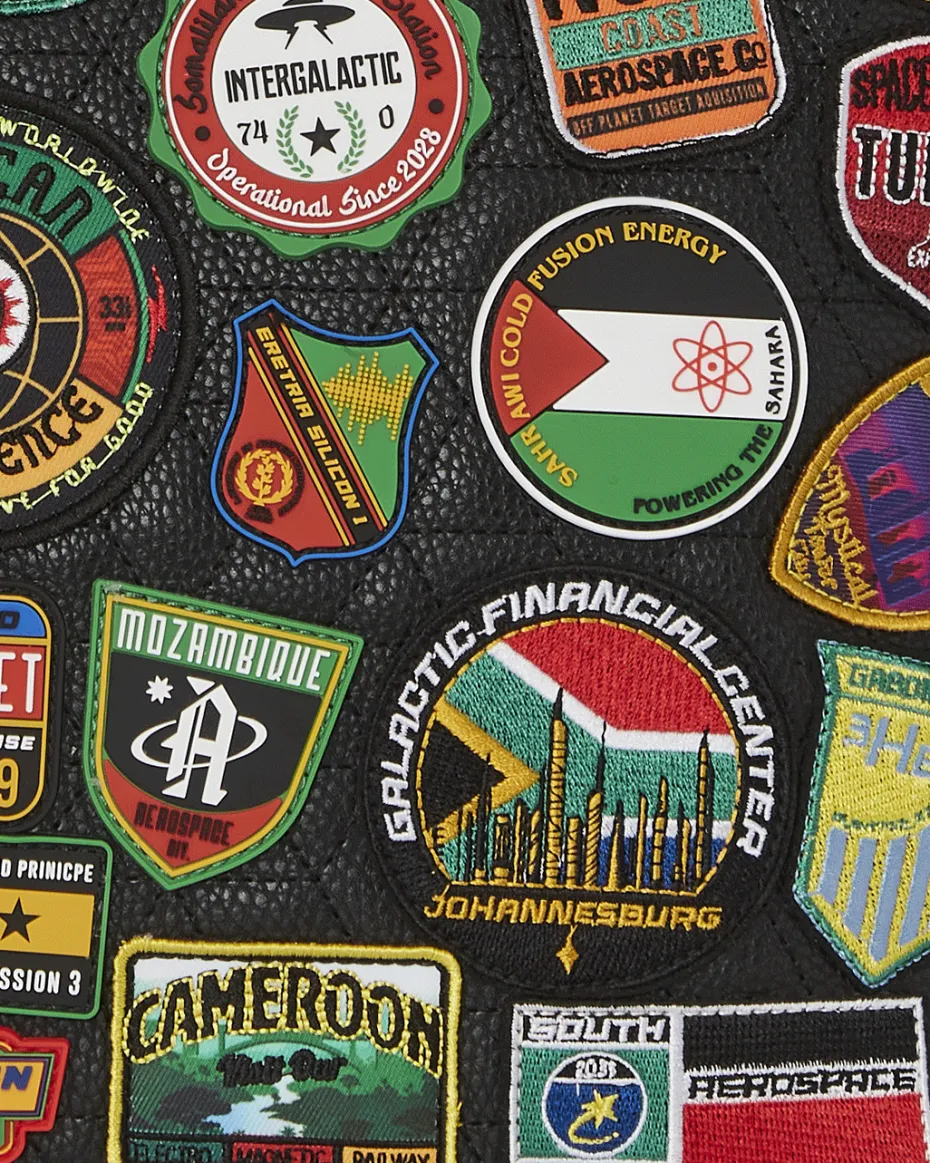 A.I. THE 54 (PATCHES OF AFRICA) CARGO TOTE