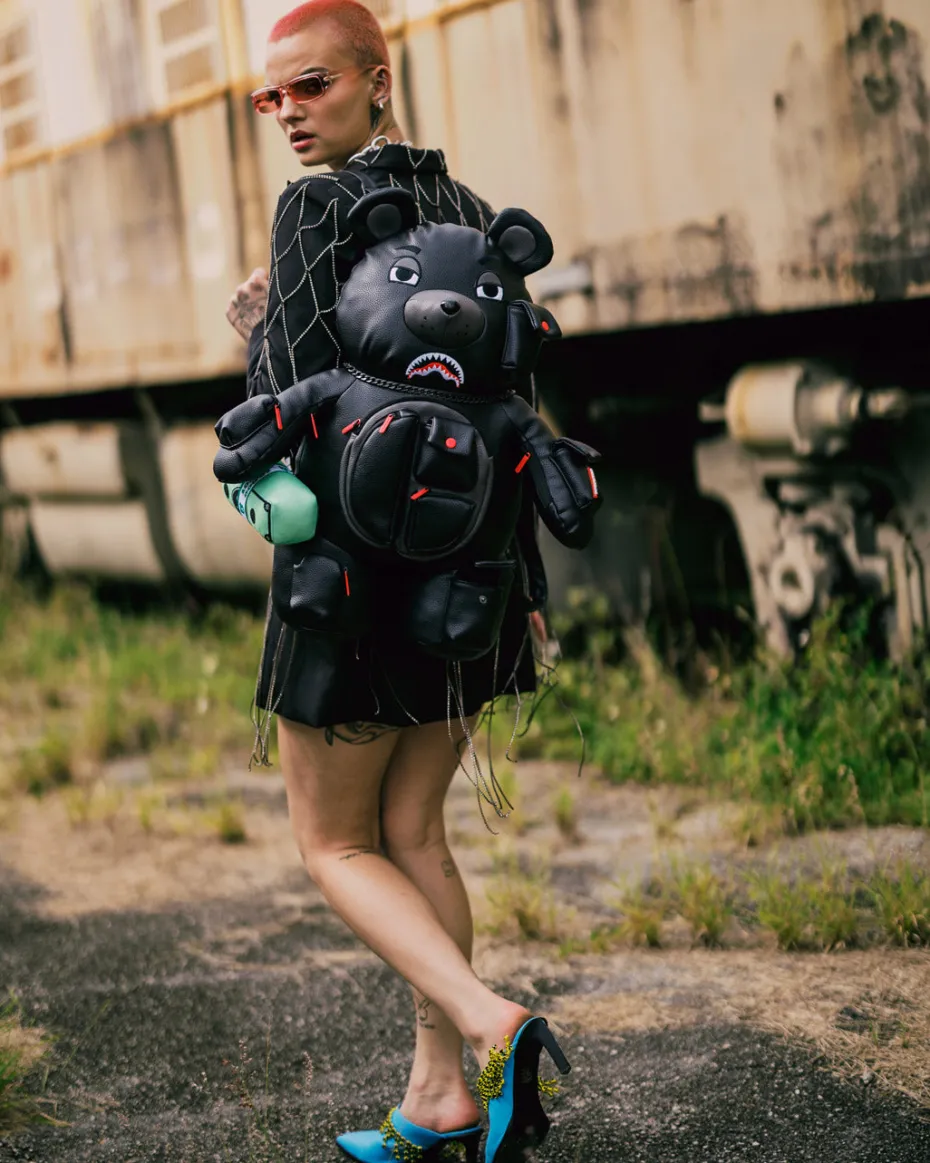 AIRFREIGHT MONEYBEAR TEDDYBEAR BACKPACK