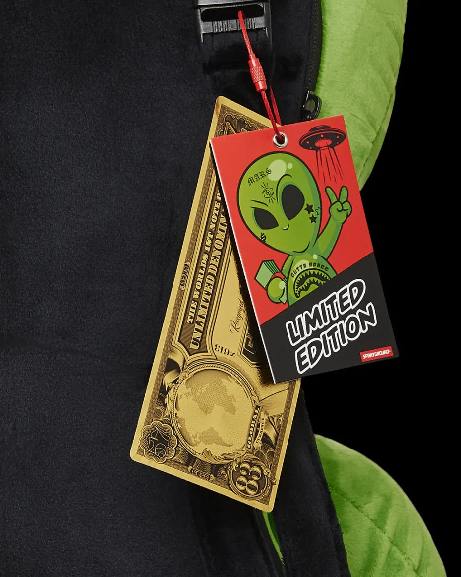 ALIEN PLUSH BACKPACK