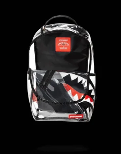ANGLED 20/20 VISION SHARK CLEAR BACKPACK