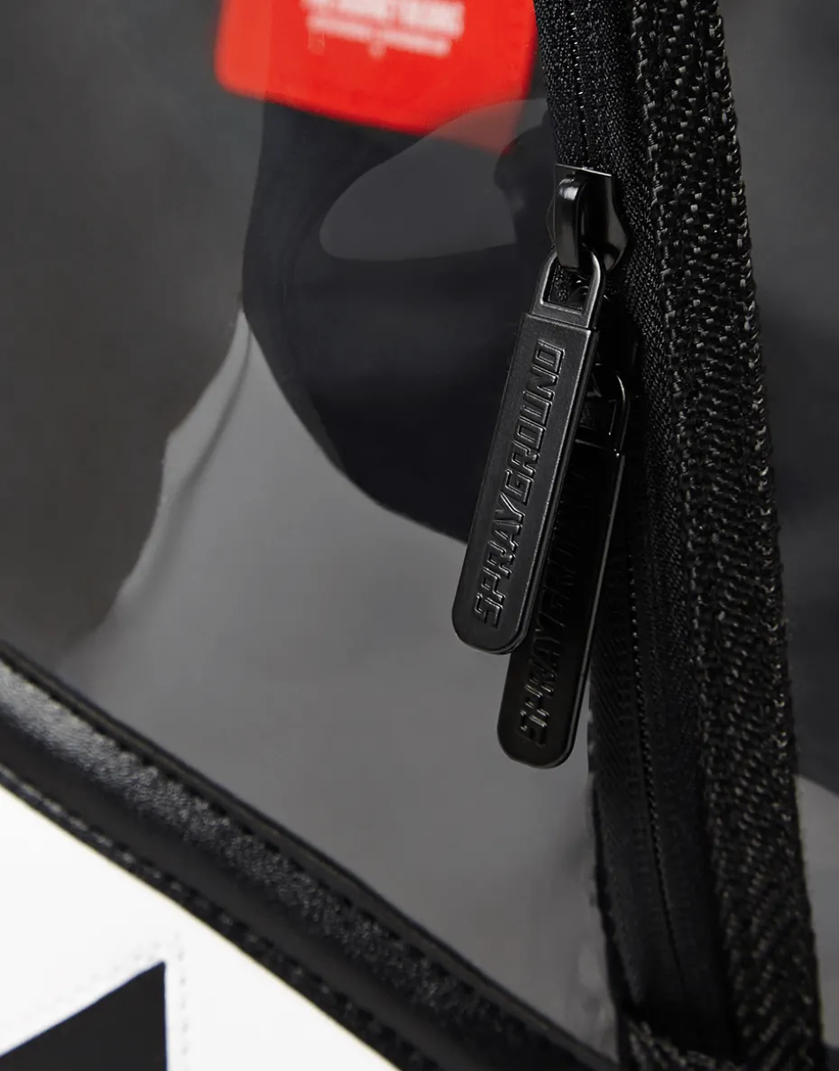 ANGLED 20/20 VISION SHARK CLEAR BACKPACK