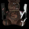 BEAR WEARING BACKPACK AS A BACKPACK
