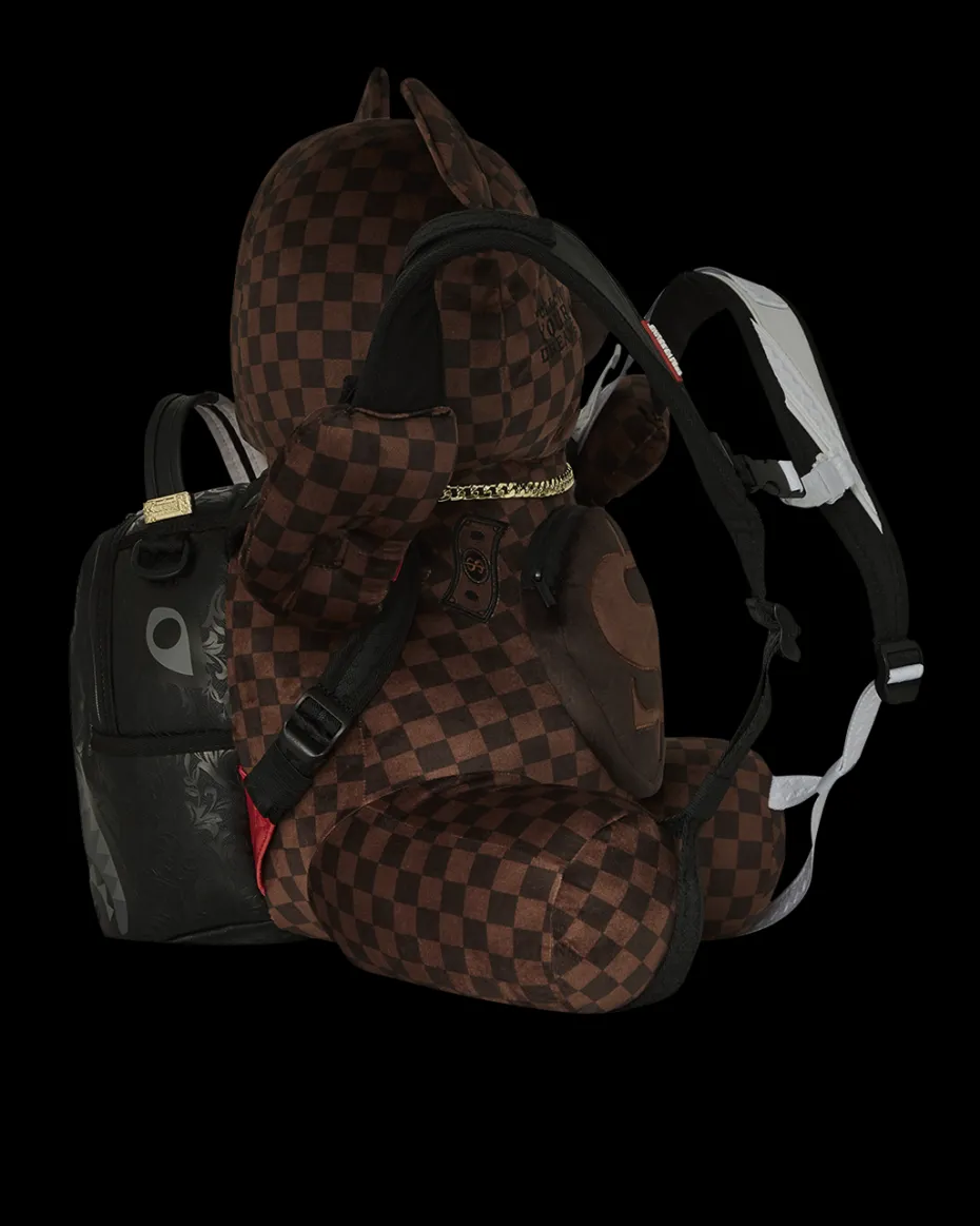 BEAR WEARING BACKPACK AS A BACKPACK