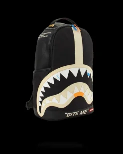 BITE ME SHARK (BLACK) BACKPACK