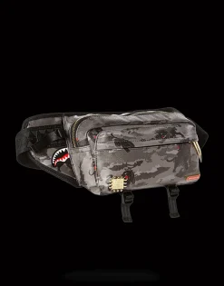 BLACK PANTHERA CAMO CROSSBODY