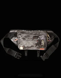 BLACK PANTHERA CAMO CROSSBODY