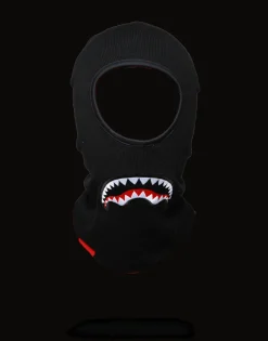 BLACK SHARKMOUTH SKI MASK