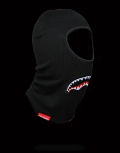 BLACK SHARKMOUTH SKI MASK