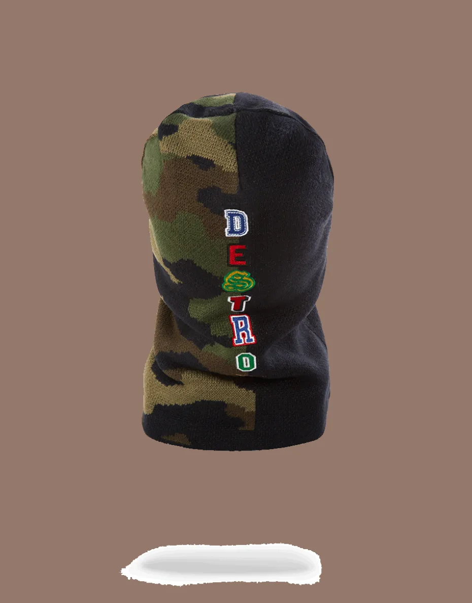 CAMO DESTROY SKI MASK