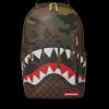 CAMO DRIP SHARKS IN PARIS BACKPACK (DLXV)