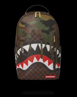 CAMO DRIP SHARKS IN PARIS BACKPACK (DLXV)