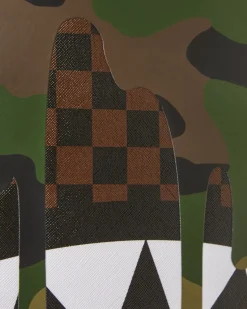 CAMO DRIP SHARKS IN PARIS BACKPACK (DLXV)