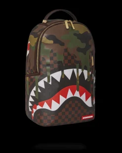 CAMO DRIP SHARKS IN PARIS BACKPACK (DLXV)